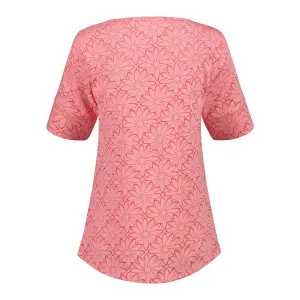 Vasket T-shirt med print til dame CMP image-1