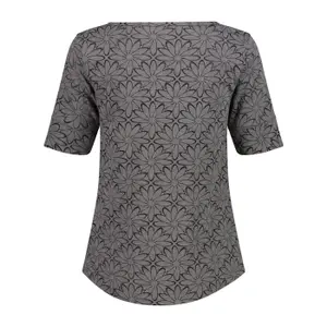 T-shirt i vaskefarvet jersey med blomstertryk dame CMP image-1