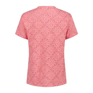 Klassisk blomsterprint T-shirt til kvinder CMP image-1