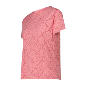 Klassisk blomsterprint T-shirt til kvinder CMP image-2