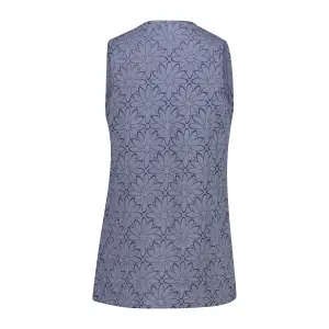 Camiseta sin mangas de jersey desgastado con estampado floral mujer CMP image-1