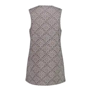 Camiseta sin mangas de jersey desgastado con estampado floral mujer CMP image-1