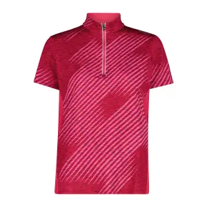 Women's zip-up jersey athletic top CMP image-0