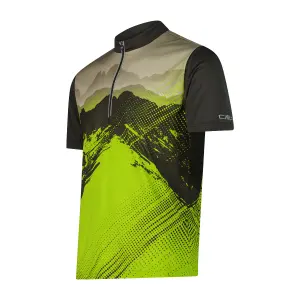 Printed T-Shirt with Zip CMP image-2