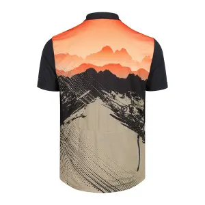 Printed T-Shirt with Zip CMP image-1