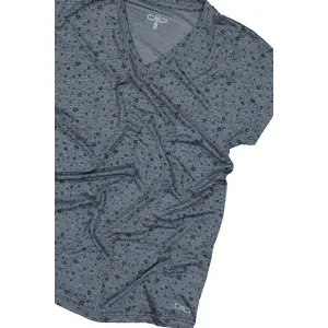 Women's Floral Print Heathered Vest CMP image-3