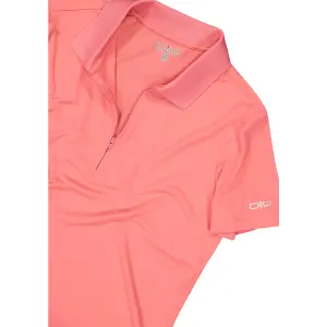 Breathable Zip Polo Women CMP image-3