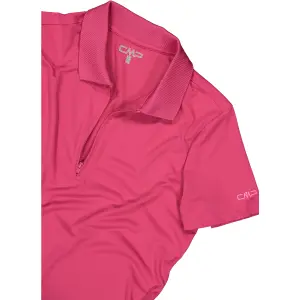 Breathable Zip Polo Women CMP image-3