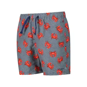 Striped Crab Print Swim Shorts Child CMP image-1