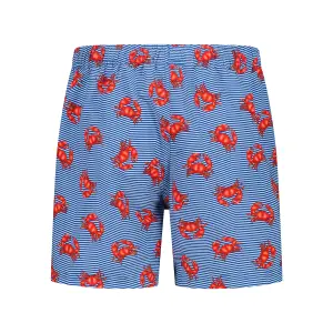 Striped Crab Print Swim Shorts Child CMP image-1