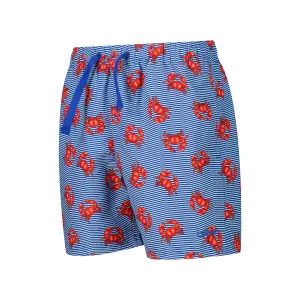 Striped Crab Print Swim Shorts Child CMP image-2