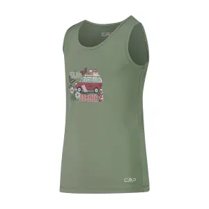 Grafisch patroon tanktop meisje CMP image-1