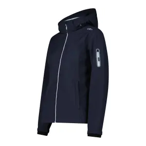 Women's softshell hooded waterproof jacket CMP image-2