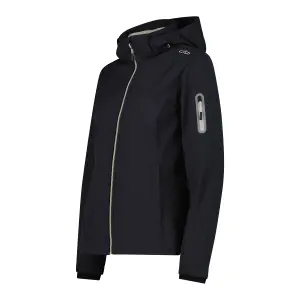 Women's softshell hooded waterproof jacket CMP image-2