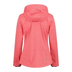 Dames softshell waterdichte jas met capuchon CMP image-1