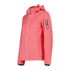 Dames softshell waterdichte jas met capuchon CMP image-2