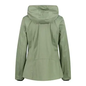 Women's softshell hooded waterproof jacket CMP image-1