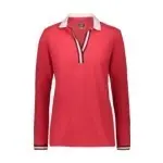 Women's long-sleeved polo shirt CMP image-0