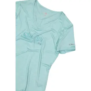 Γυναικείο T-shirt με φαρδύ γιακά CMP Light image-3