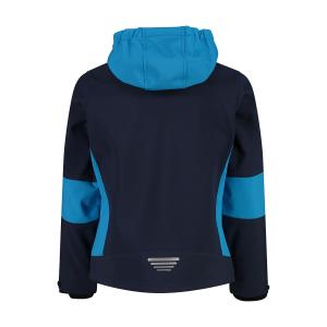 Kids' waterproof jacket with fixed hood CMP image-1