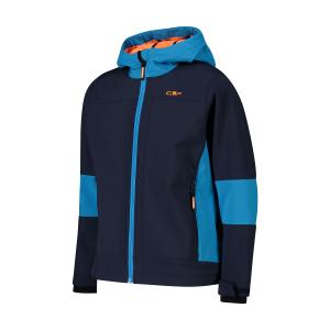 Kids' waterproof jacket with fixed hood CMP image-2