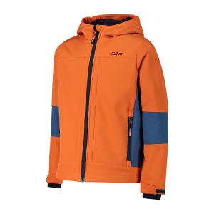 Kids' waterproof jacket with fixed hood CMP image-2