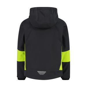 Kids' waterproof jacket with fixed hood CMP image-1