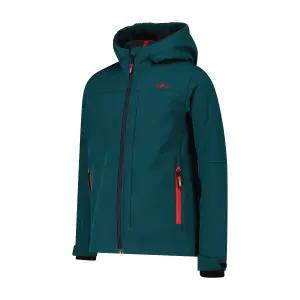 Chaqueta impermeable con capucha fija para niños CMP image-2