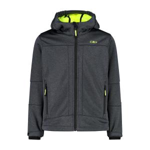 3a00094m-84uh-veste-impermeable-a-capuche-fixe-enfant-cmp-asphalt-mel-yellow-fluo