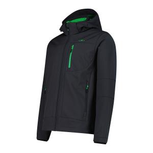 Jakke med hætte og lynlås CMP image-2