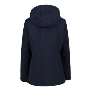 Women's zipped hooded waterproof jacket CMP image-1