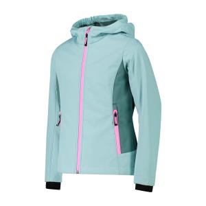 Girls' hooded windbreaker CMP image-2