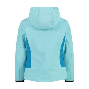 Girls' hooded windbreaker CMP image-1