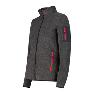 Fleece med dragkedja för kvinnor CMP image-2