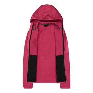 Polaire à capuche épaisse en maille chinée femme CMP Knit-Tech image-3