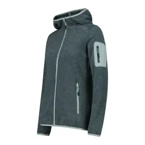 Women's hooded fleece CMP image-2
