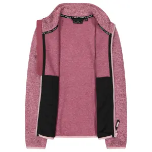 Dětská tlustá fleecová bunda Knit-Tech melírovaná CMP image-3