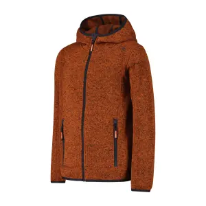 Dziecięca polarowa bluza z kapturem CMP Knit-Tech image-1