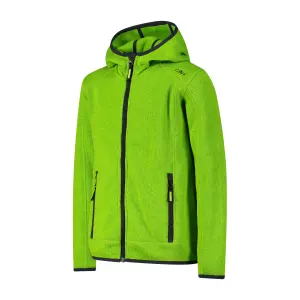 Fleece med hætte til børn CMP Knit-Tech image-1