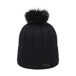 Knitted Hat with Fleece Lining Women CMP image-0