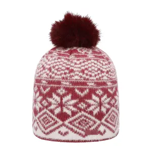 Knitted Hat with Fleece Lining Women CMP image-0