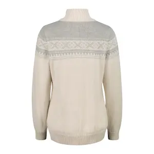 Women's 1/2 zip sweater CMP Wooltech image-1