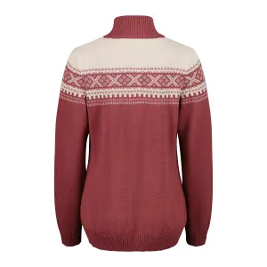 Women's half zip jumper CMP Wooltech image-1