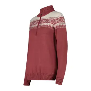 Women's half zip jumper CMP Wooltech image-2