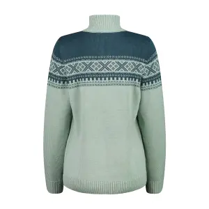 Women's half zip jumper CMP Wooltech image-1