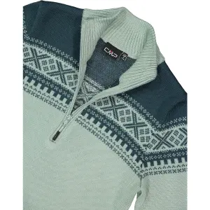 Women's half zip jumper CMP Wooltech image-3