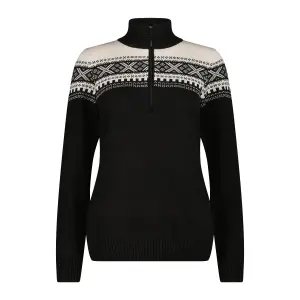 Women's half zip jumper CMP Wooltech image-0