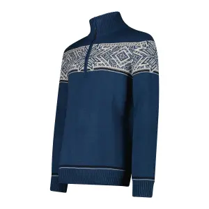 Zipped-neck sweater CMP Wooltech image-2