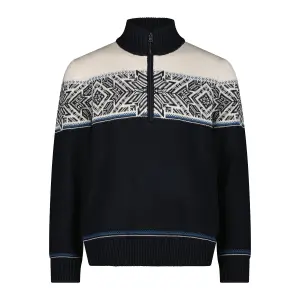 Zipped-neck sweater CMP Wooltech image-0