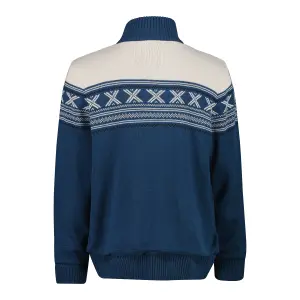 Knitted Zip Neck Jumper CMP image-1